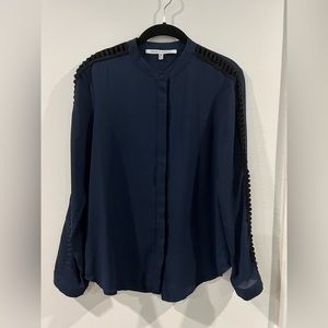 Collective Concepts women’s navy blue Blouse size medium